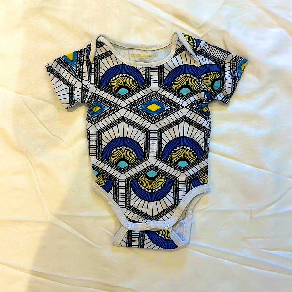 Sleep No More from UK organic cotton printed onesie
